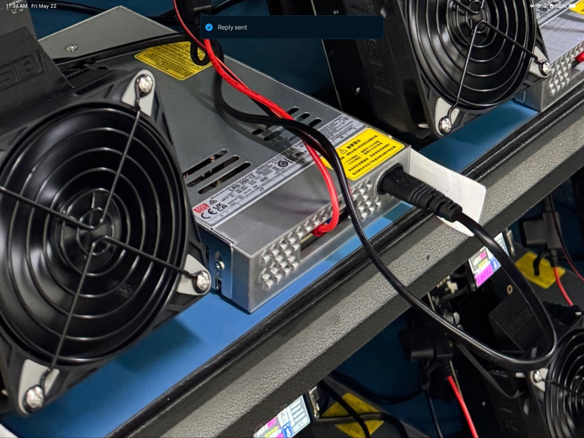 BSB NerdQaxe++ Rev 6.1 - 6 TH/s Bitcoin Miner