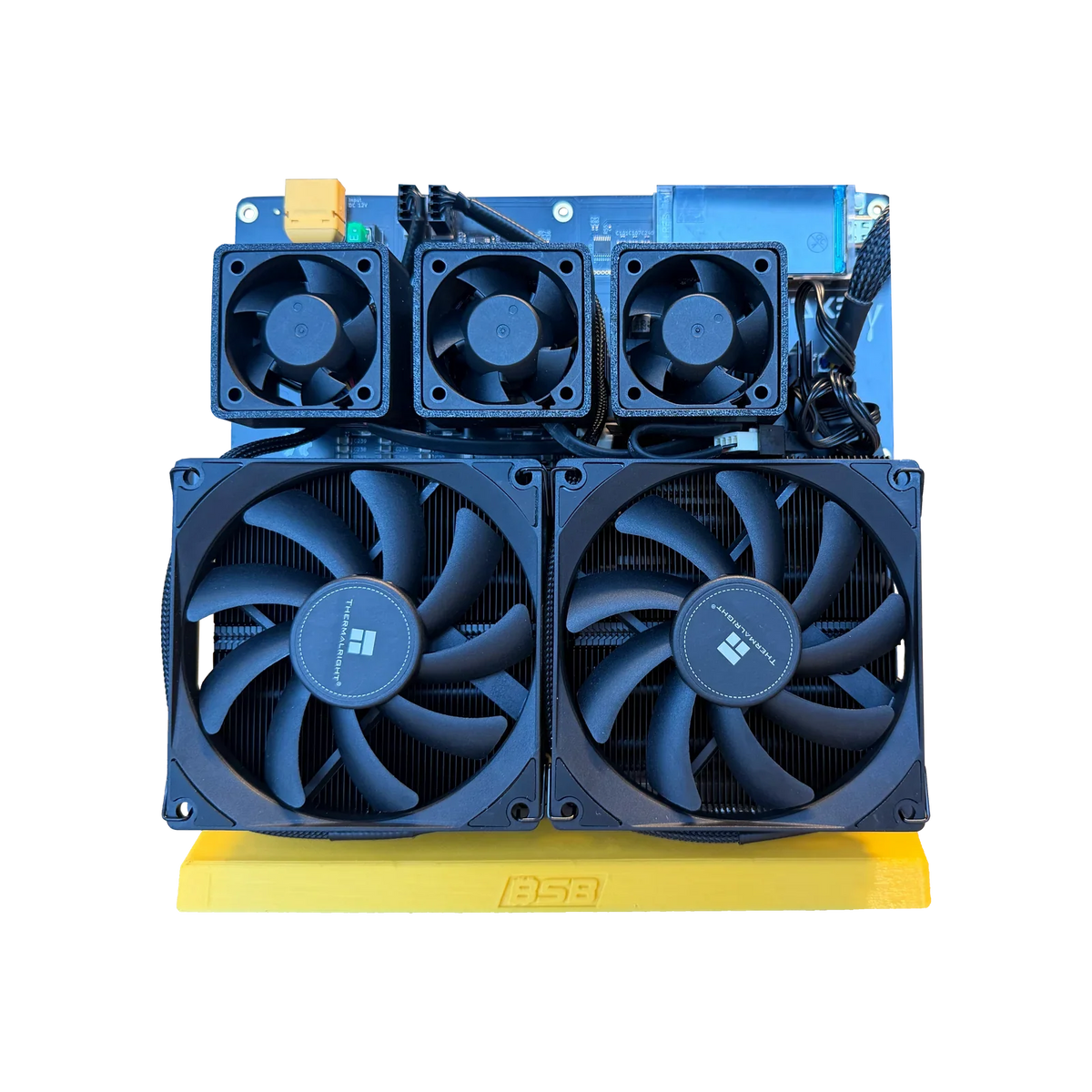 BSB NerdOctaxe - 12 TH/s Eight-Chip Bitcoin Miner