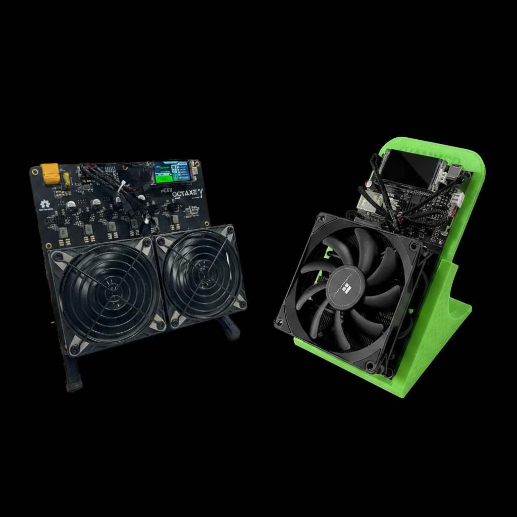 Dual Algorithm Bundle - NerdOctaxe 12 TH/s + Hammer DC06 330 MH/s