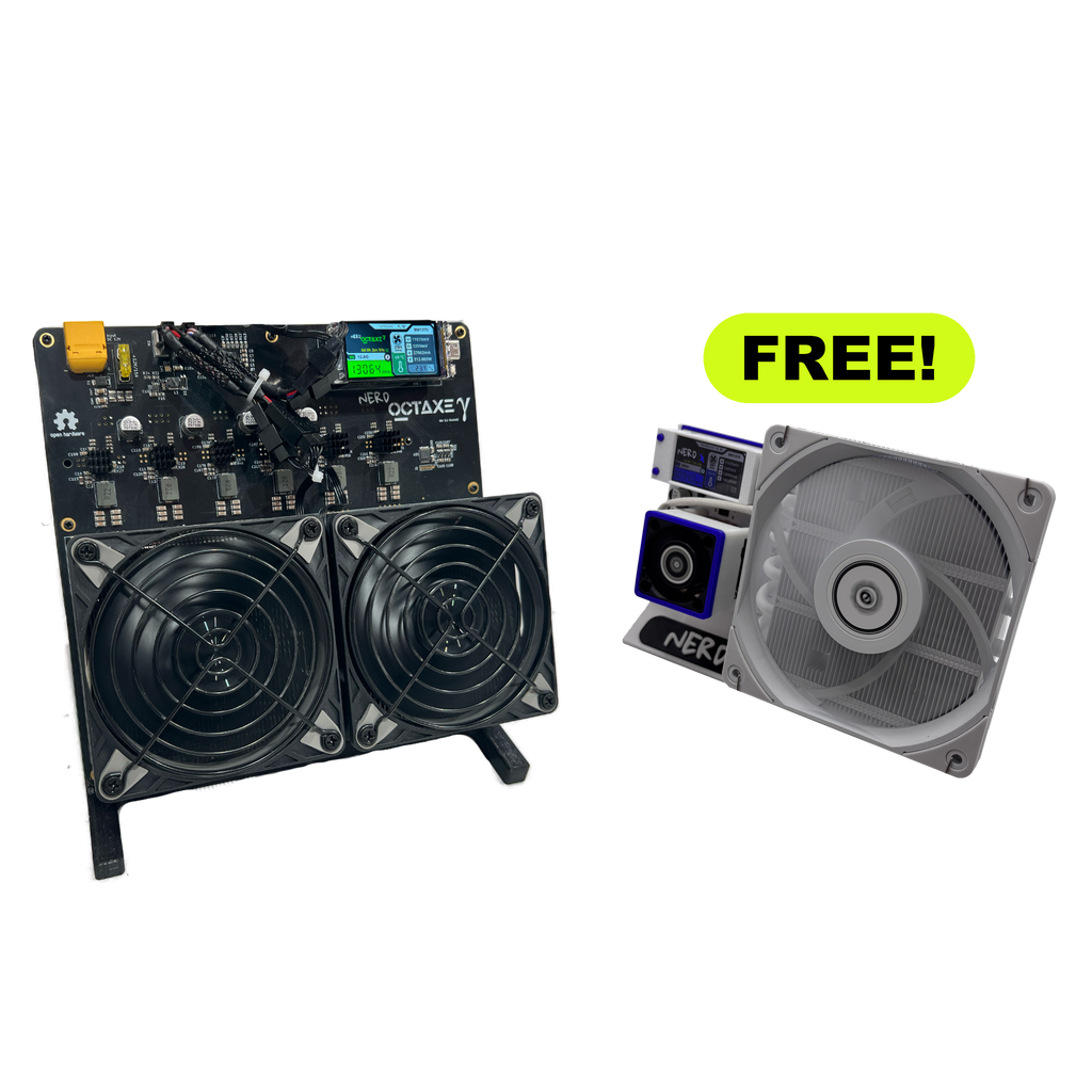 Bundle - NerdOctaxe 12 TH/s + NerdQX 8 TH/s