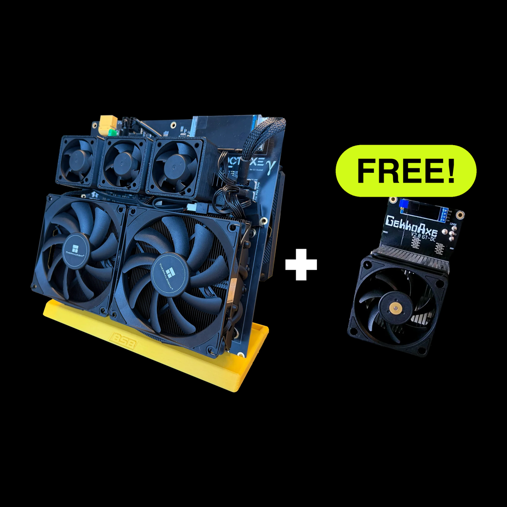 Bundle - BSB NerdOctaxe 12 TH/s + GekkoAxe GT 2.4 TH/s