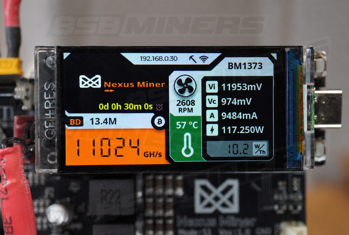 NEXUS S1 - 10 TH/s Bitcoin Miner