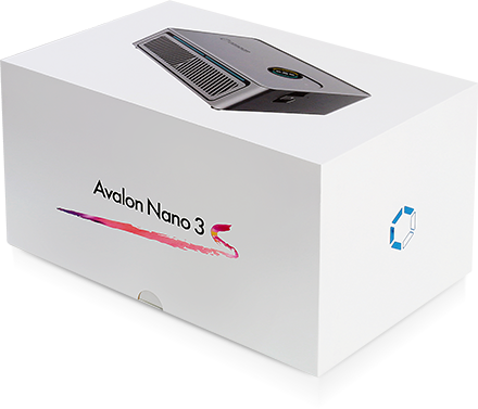 Canaan Avalon Nano 3S - 6 TH/s Bitcoin Miner and Heater
